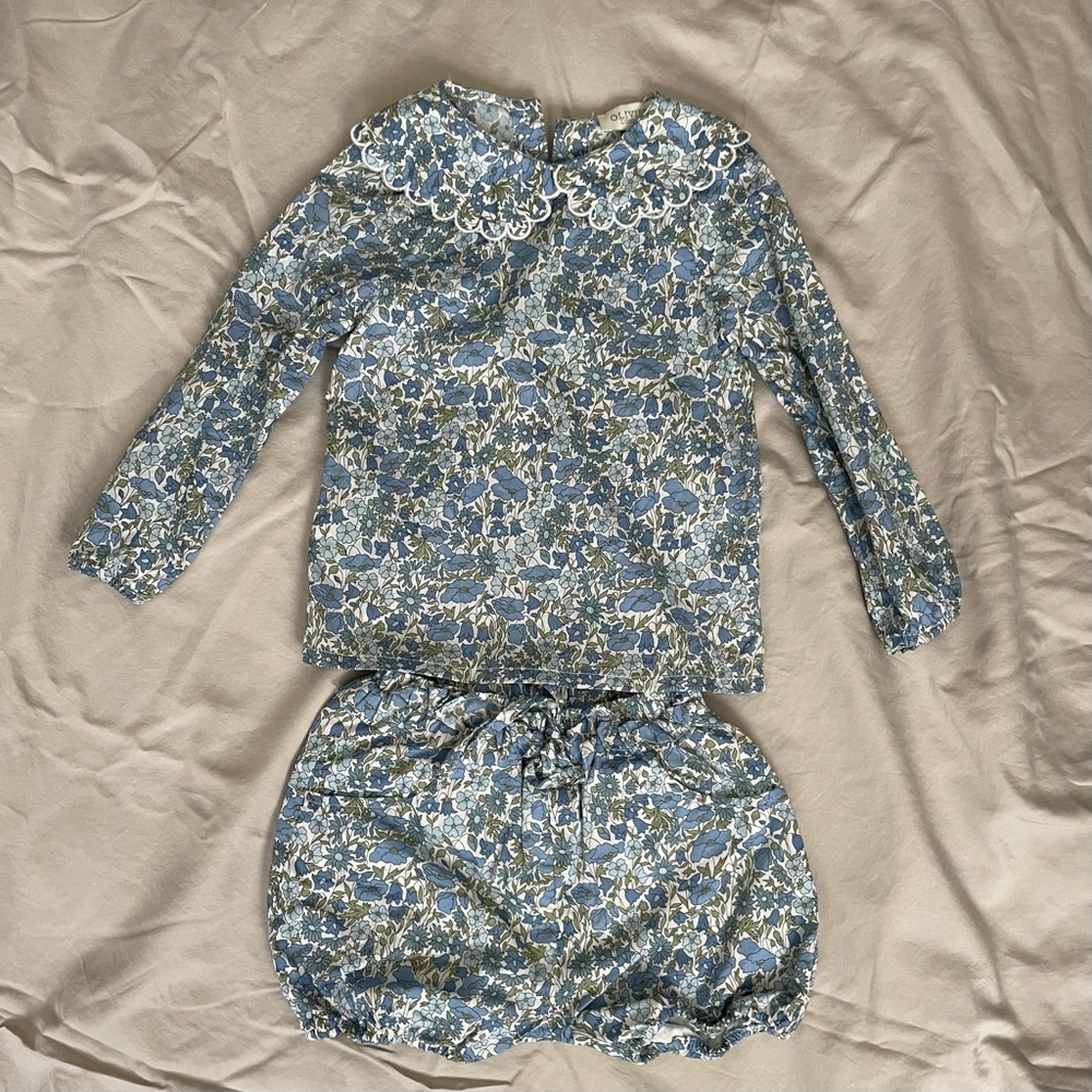 Olivier London matching set. Made from Liberty of London fabric